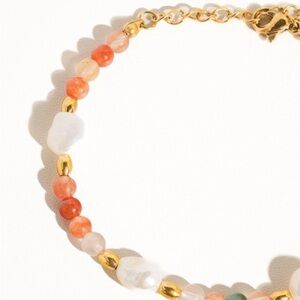 “Pearl Rosé Bracelet” | Pink & Pearl